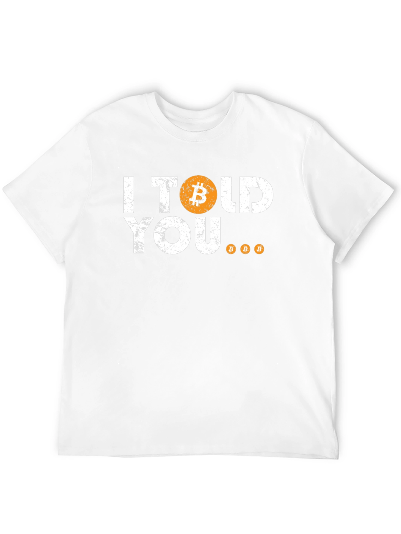 Bitcoin I Told You So Black T-Shirt