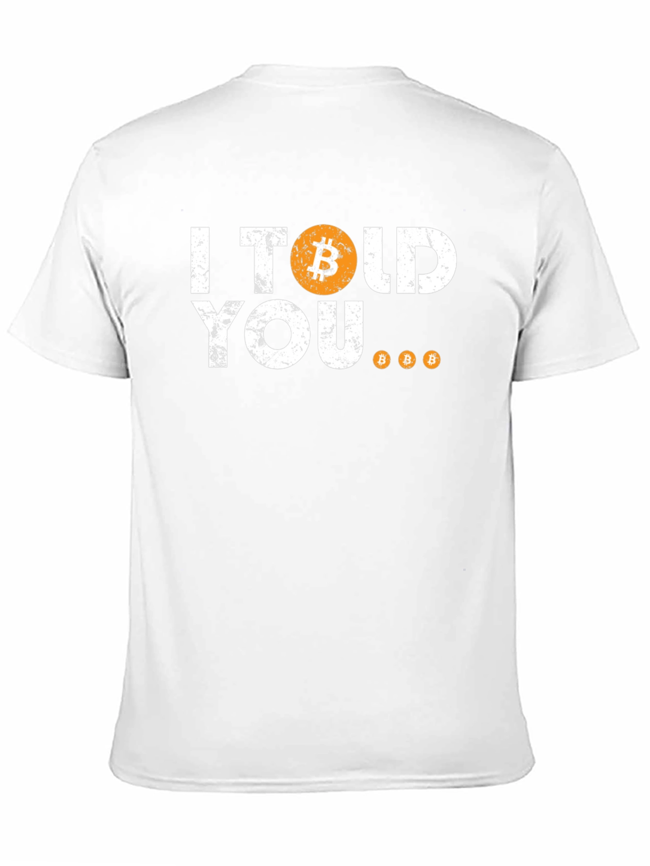 Bitcoin I Told You So Black T-Shirt