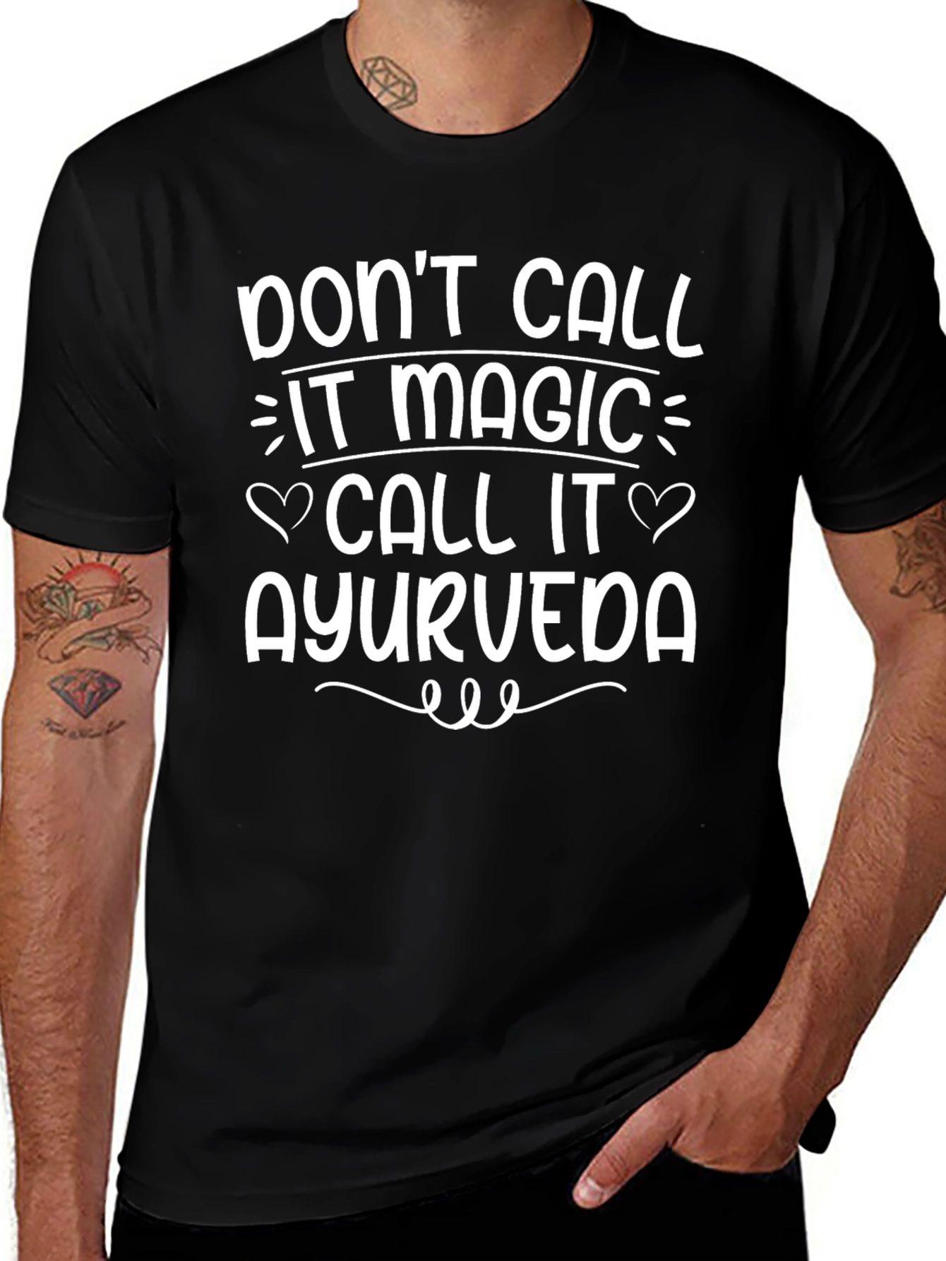 Ayurveda Magic T-Shirt - Trendy Graphic Tee