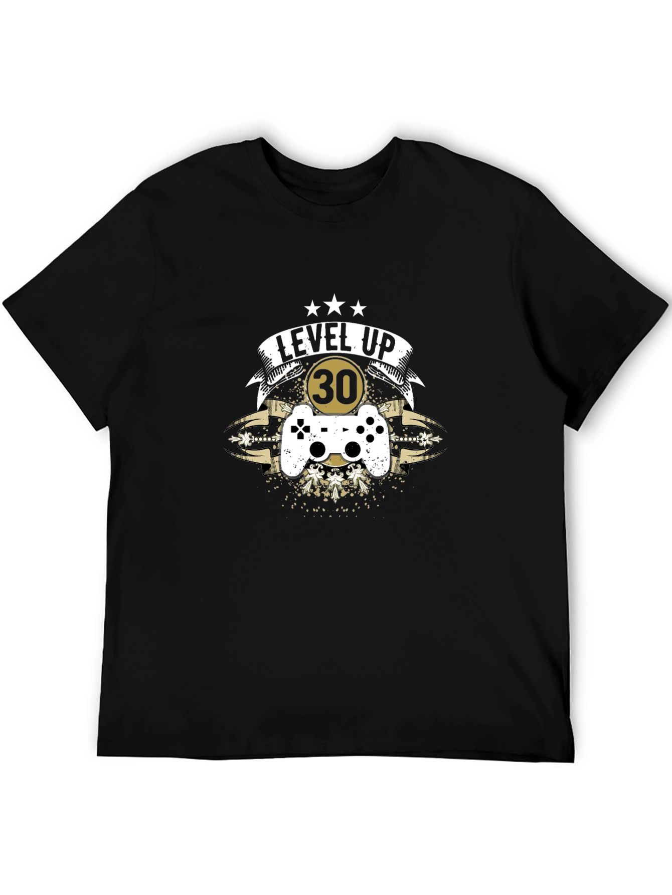 Level Up 30 Gamer T-Shirt - Birthday Gift