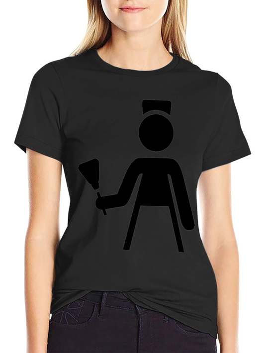 Black Maid Graphic Tee - Funny Housekeeping T-Shirt