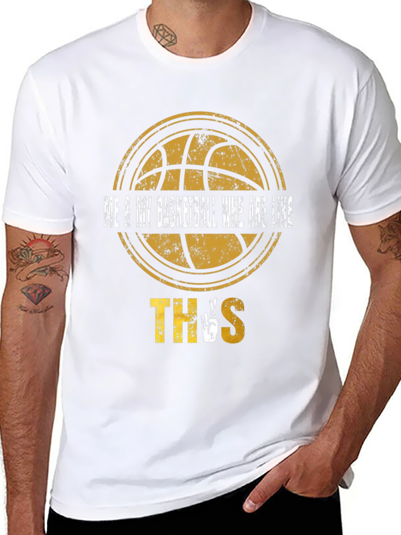Basketball Lover Graphic T-Shirt