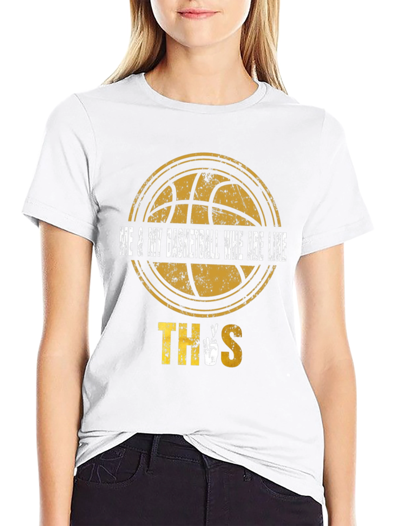 Basketball Lover Graphic T-Shirt