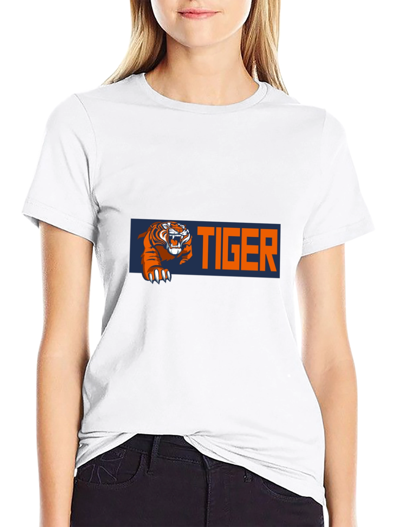 Cool Tiger Graphic T-Shirt - Bold Design
