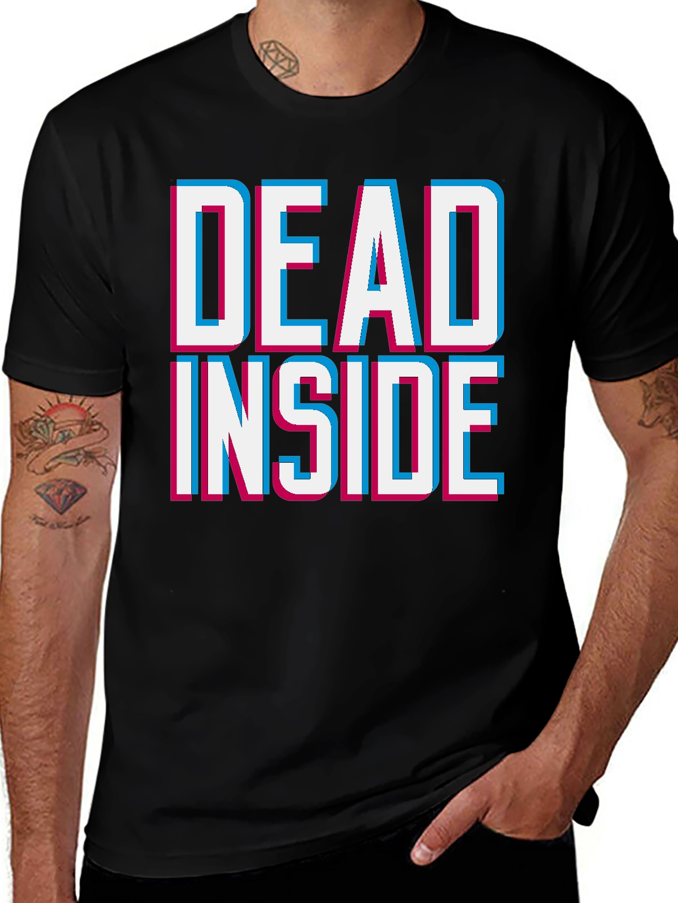 Dead Inside T-Shirt - Stylish Graphic Tee