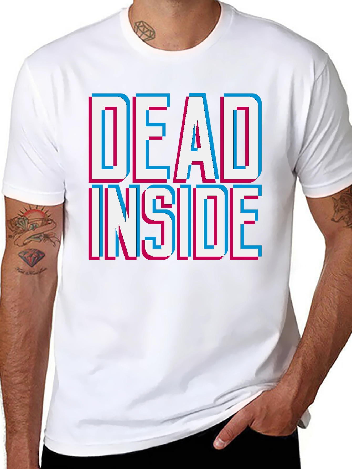 Dead Inside T-Shirt - Stylish Graphic Tee