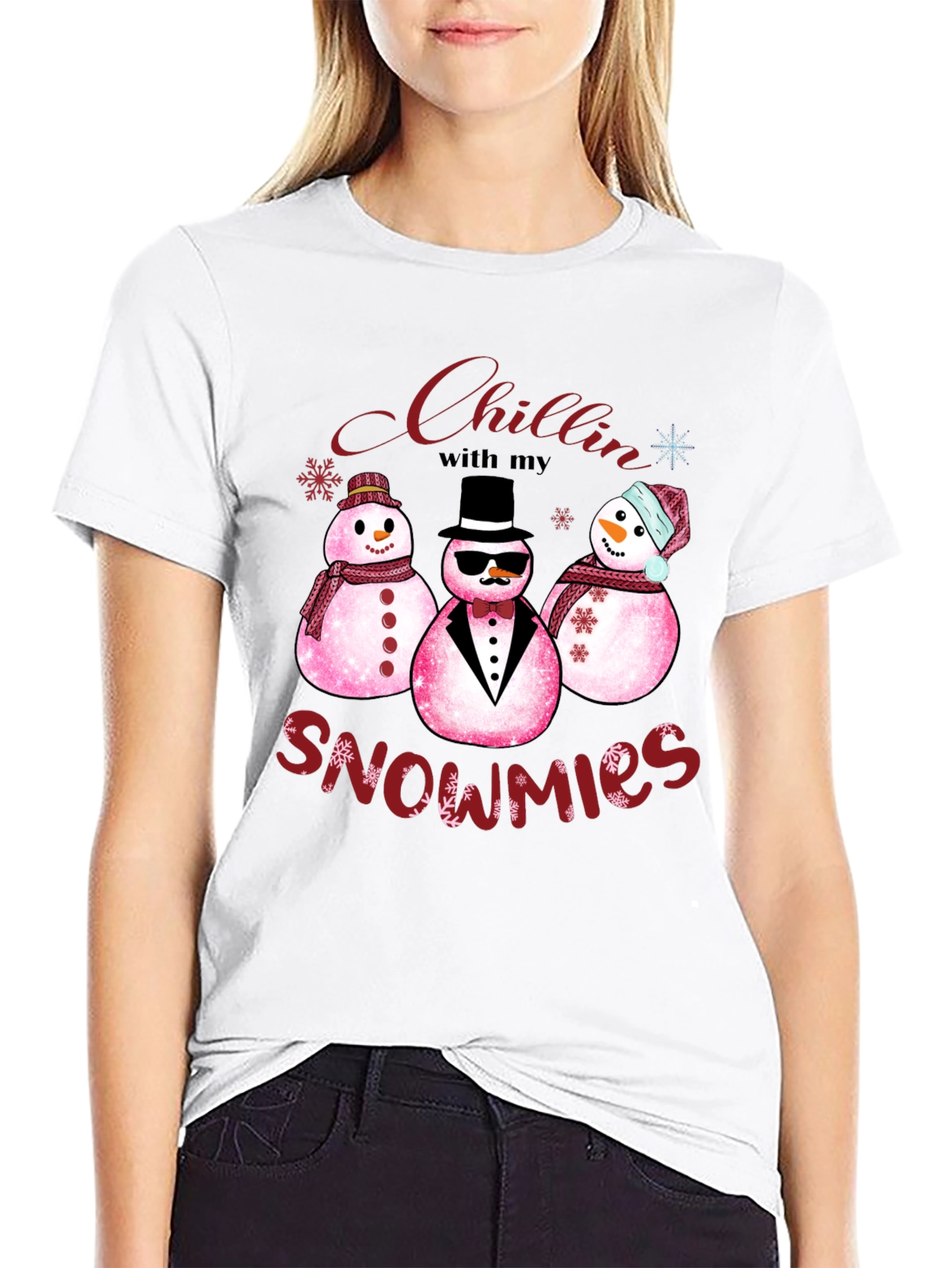 Chillin with my Snowmies T-Shirt