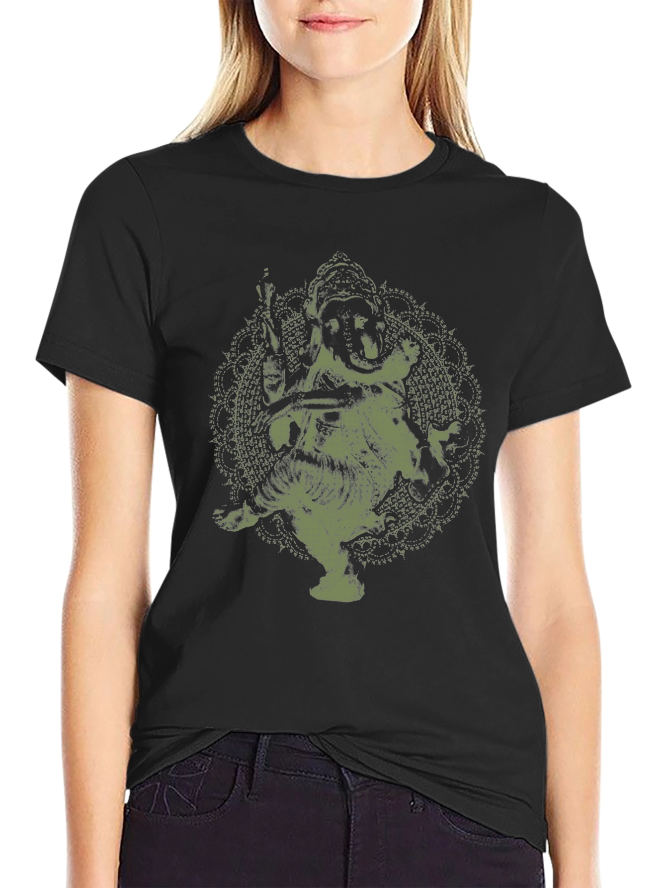 Ganesh Graphic Tee - Soft Cotton Blend
