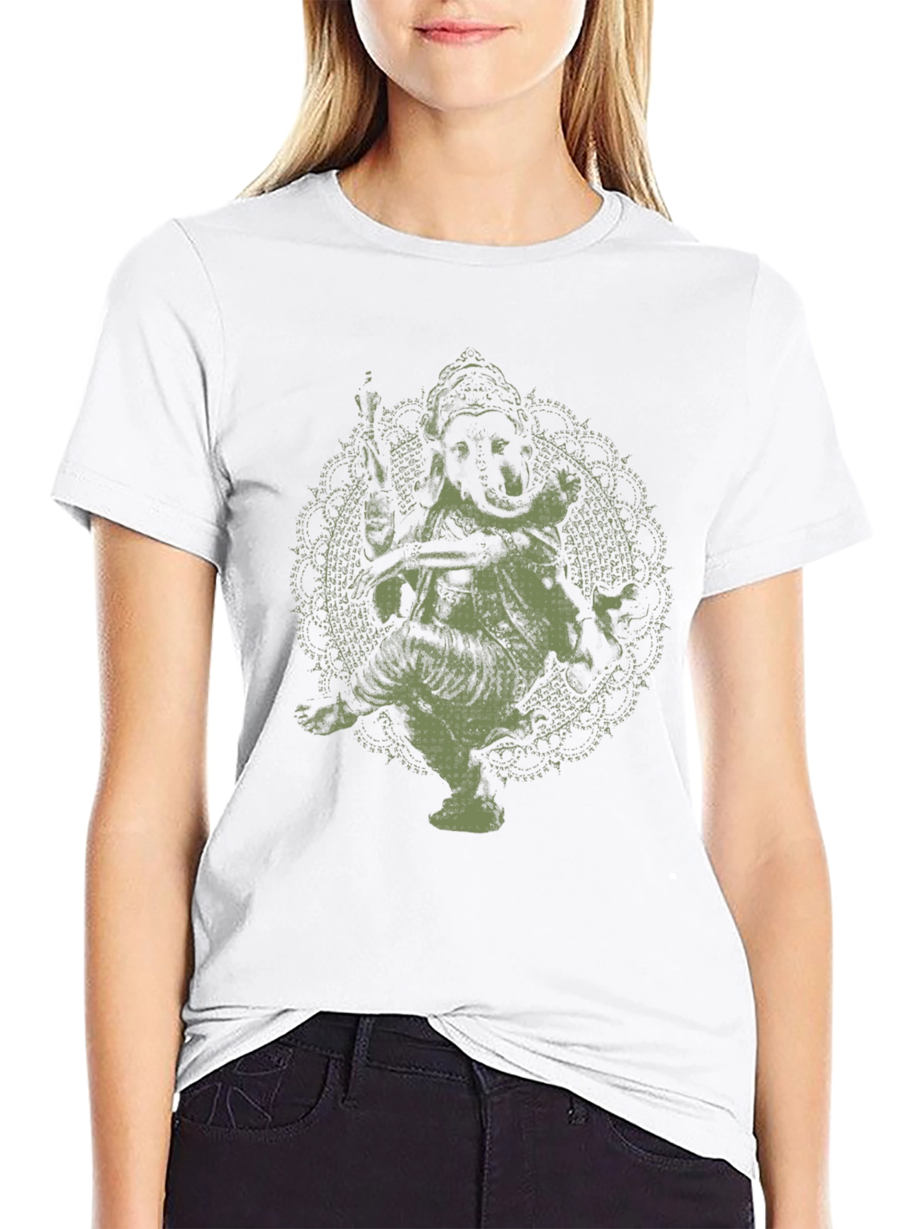 Ganesh Graphic Tee - Soft Cotton Blend