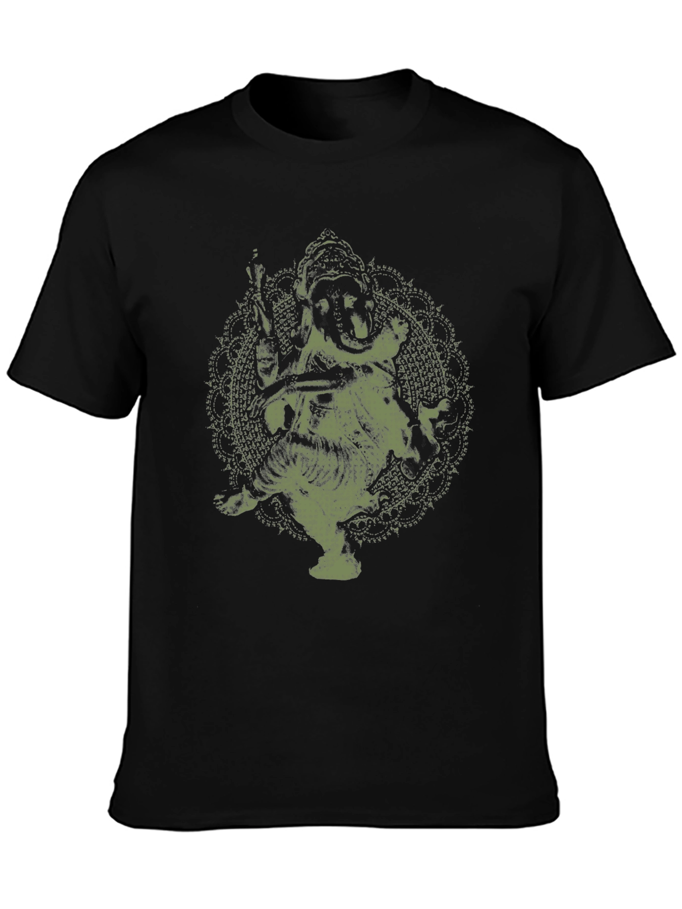 Ganesh Graphic Tee - Soft Cotton Blend