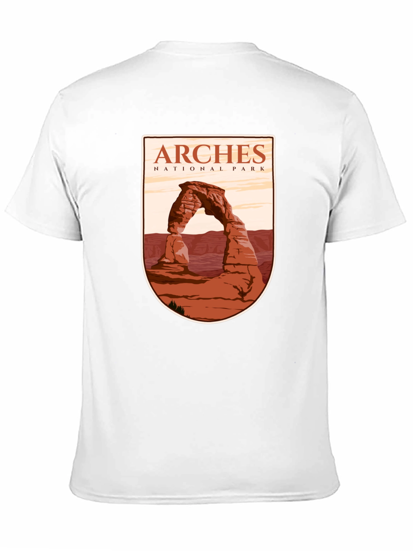 Arches National Park Graphic Tee - Black