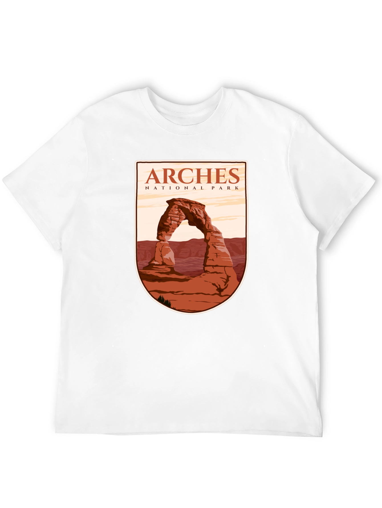 Arches National Park Graphic Tee - Black