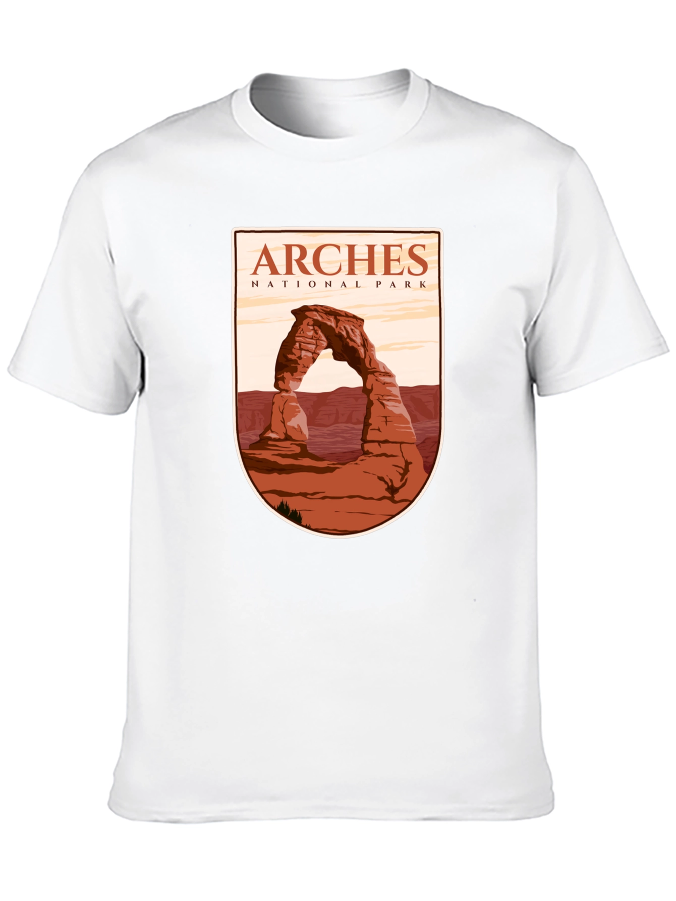 Arches National Park Graphic Tee - Black