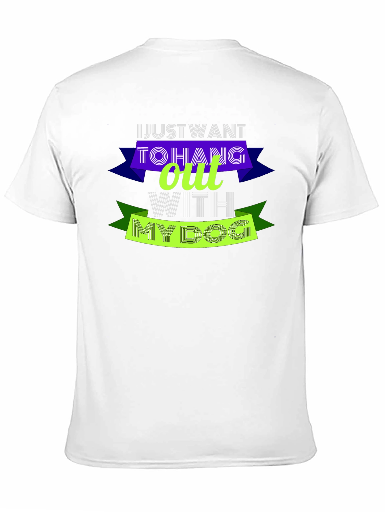 Hang Out With My Dog Graphic Tee