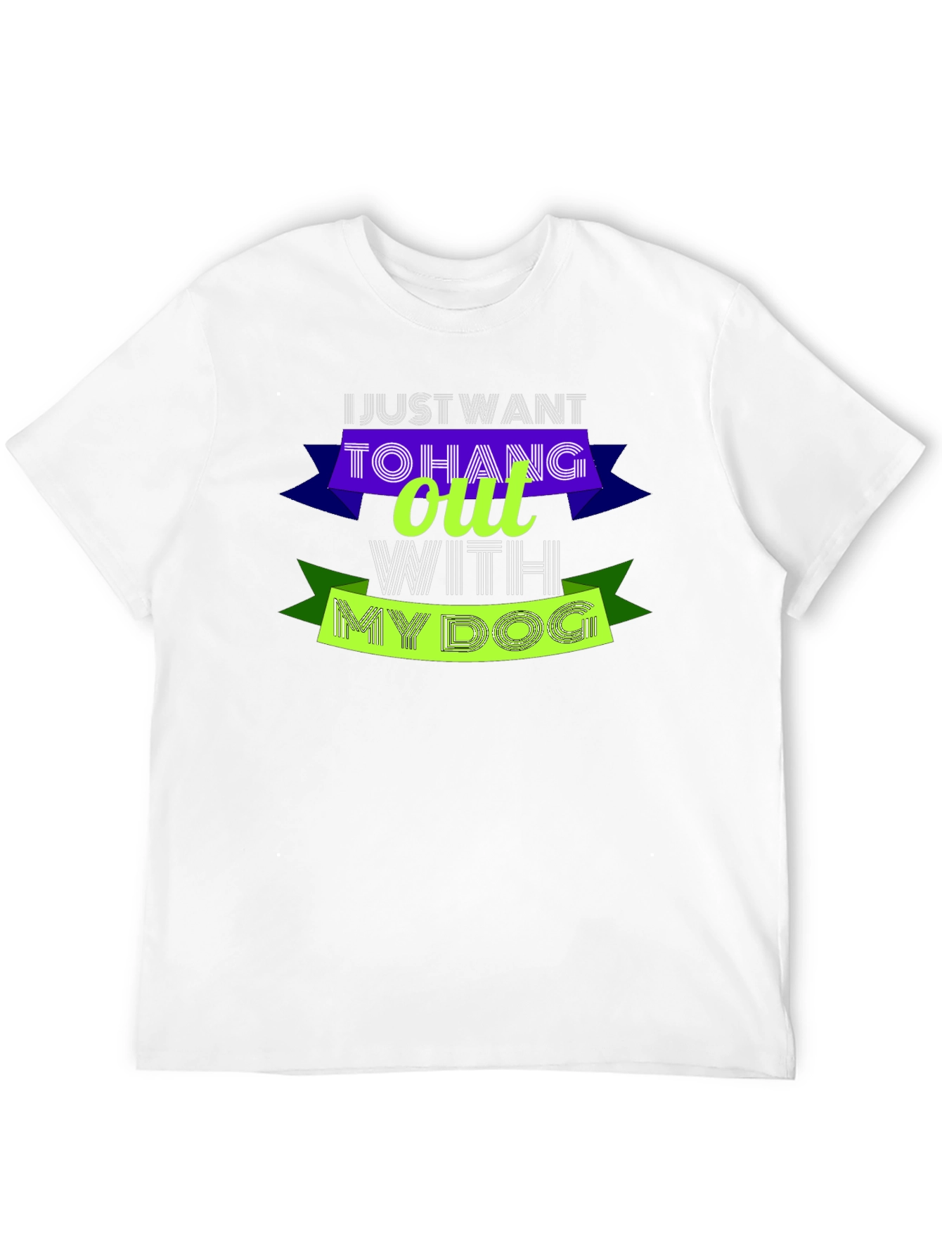 Hang Out With My Dog Graphic Tee
