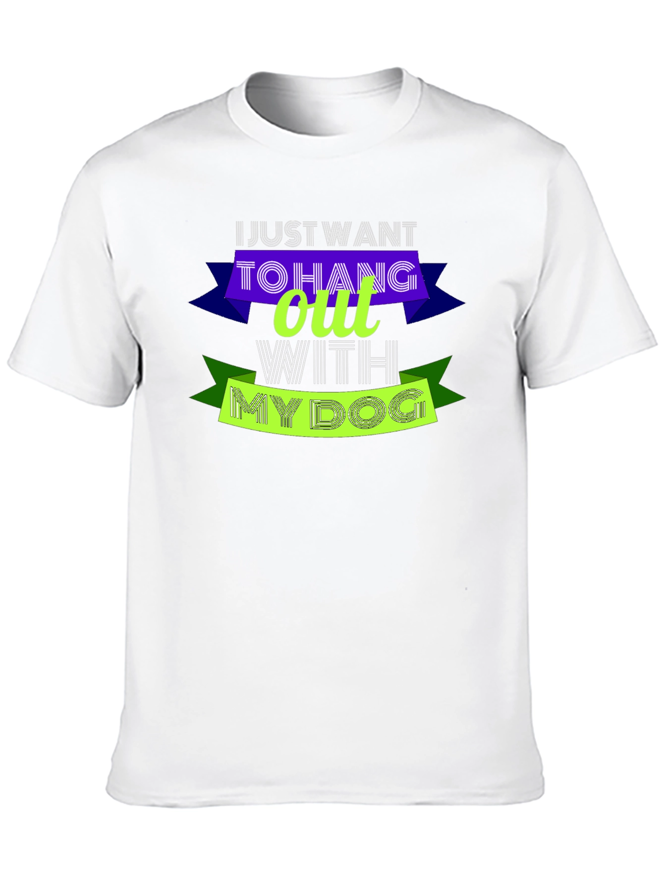 Hang Out With My Dog Graphic Tee