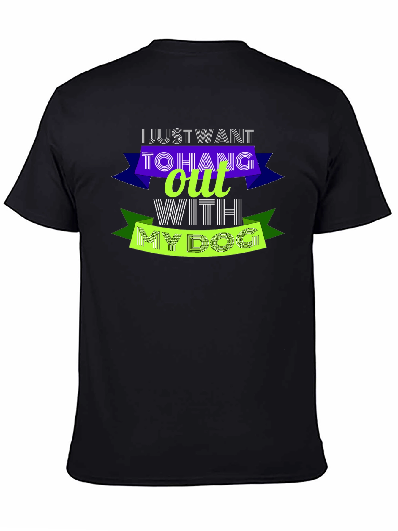 Hang Out With My Dog Graphic Tee