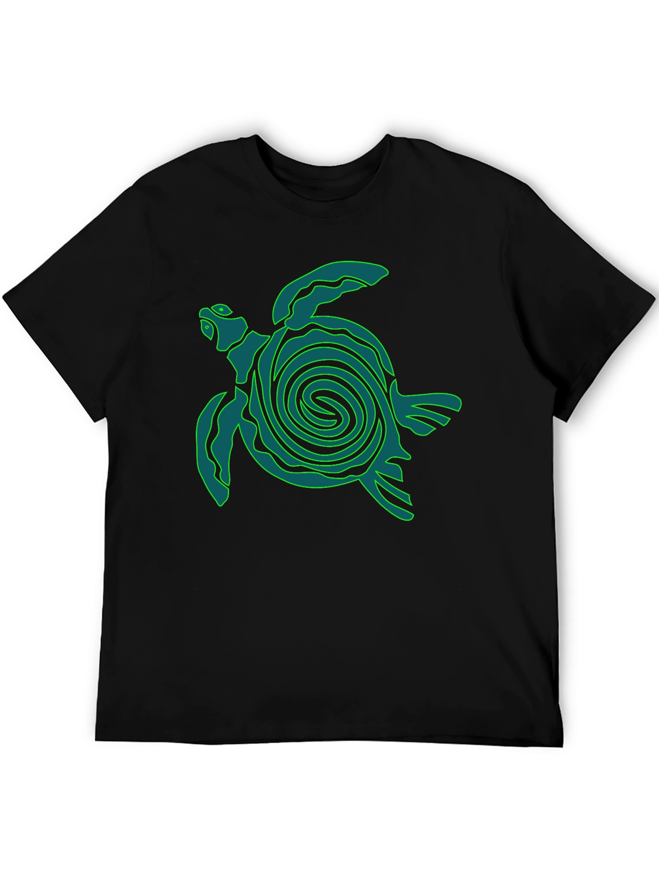 Turtle Graphic Tee - Black T-Shirt