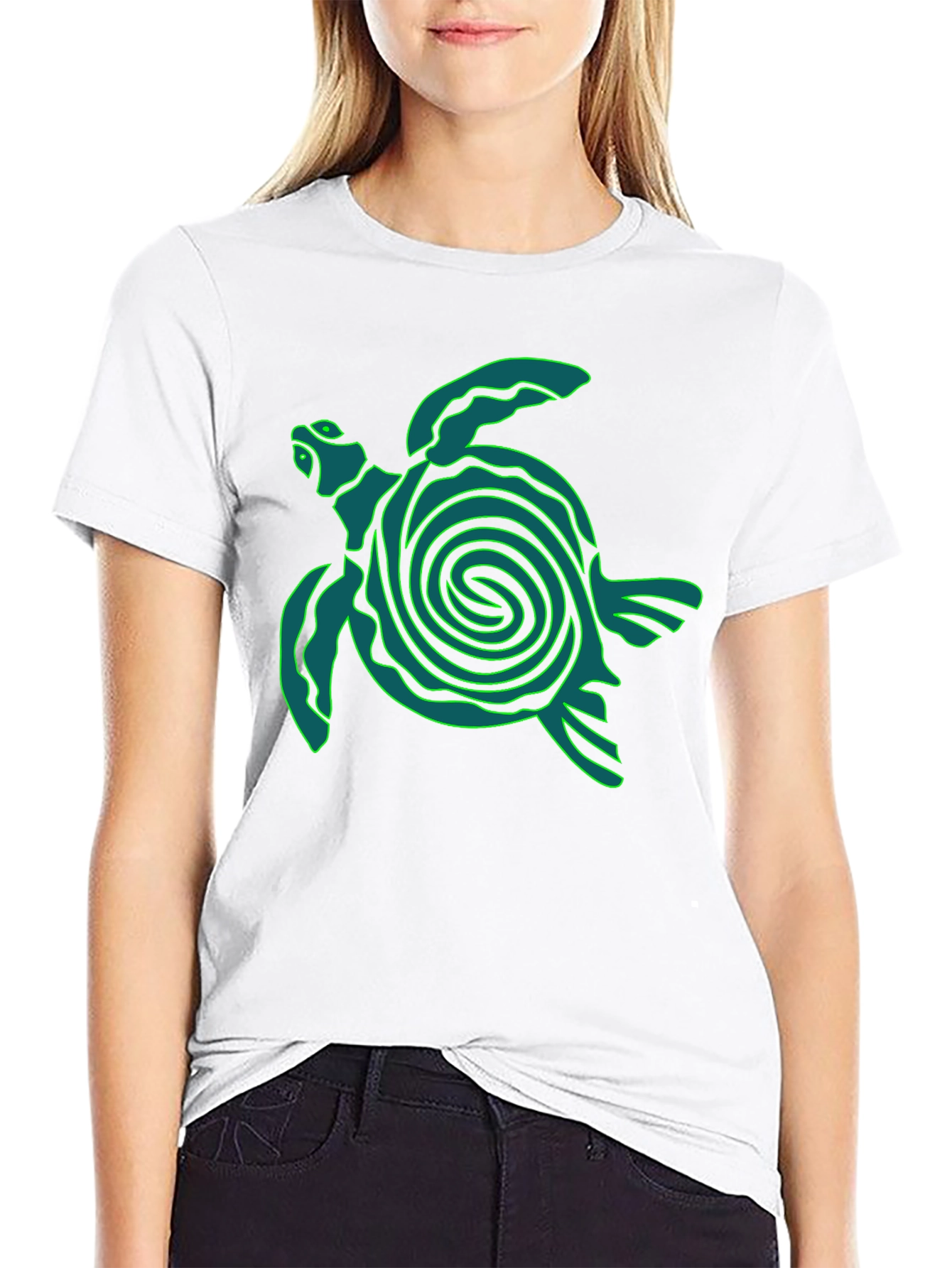 Turtle Graphic Tee - Black T-Shirt