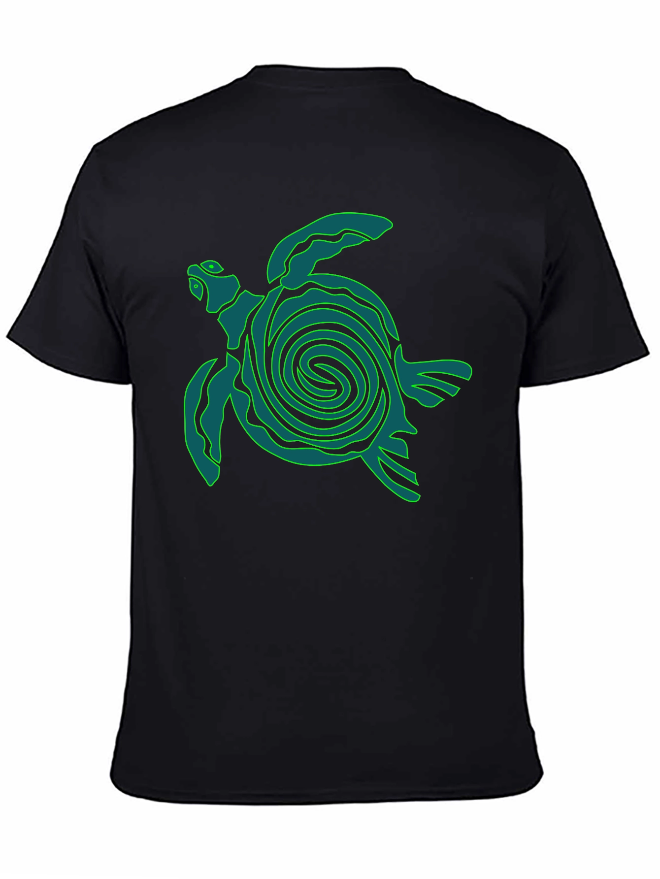 Turtle Graphic Tee - Black T-Shirt