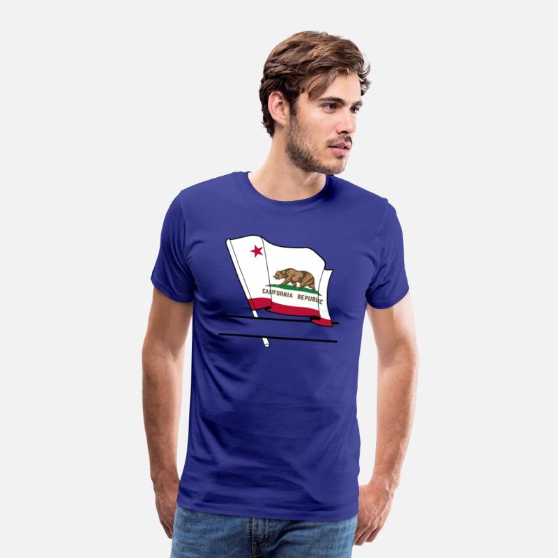 Flag California text banner