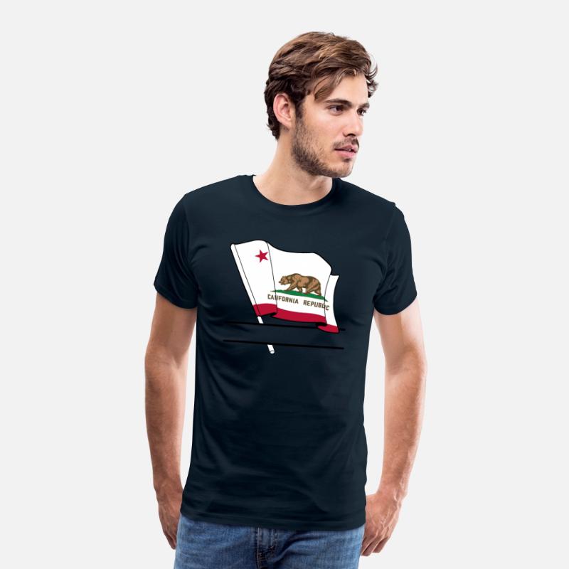 Flag California text banner
