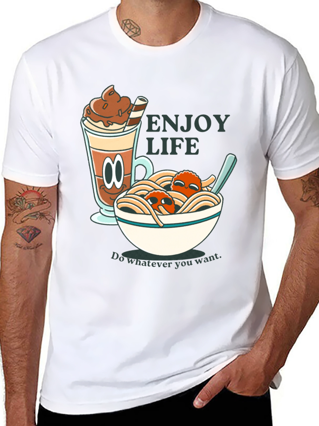 Enjoy Life Graphic T-Shirt