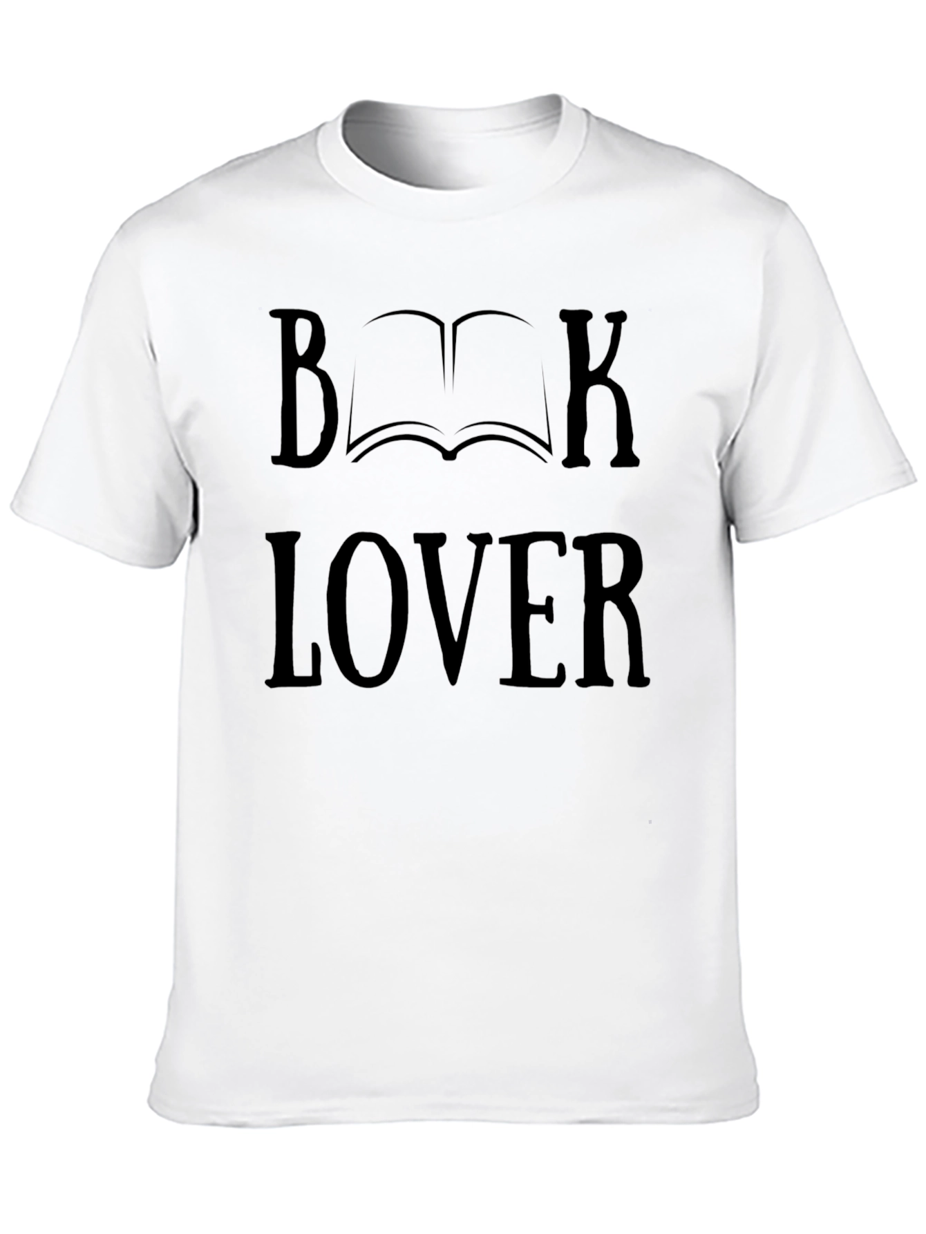 Book Lover T-Shirt - Black Graphic Tee