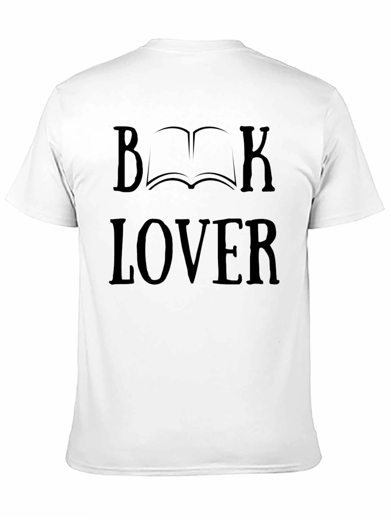 Book Lover T-Shirt - Black Graphic Tee