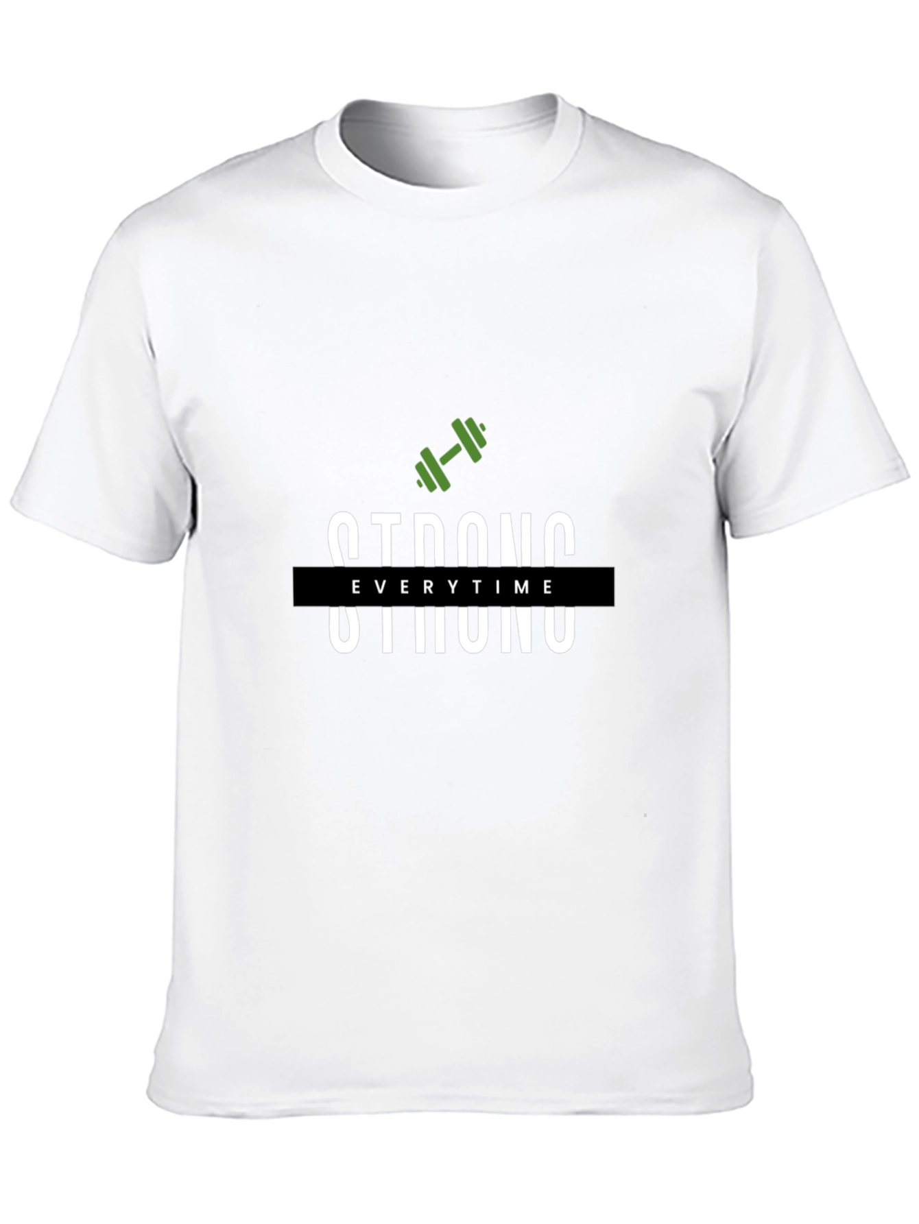 Strong Every Time Black T-Shirt