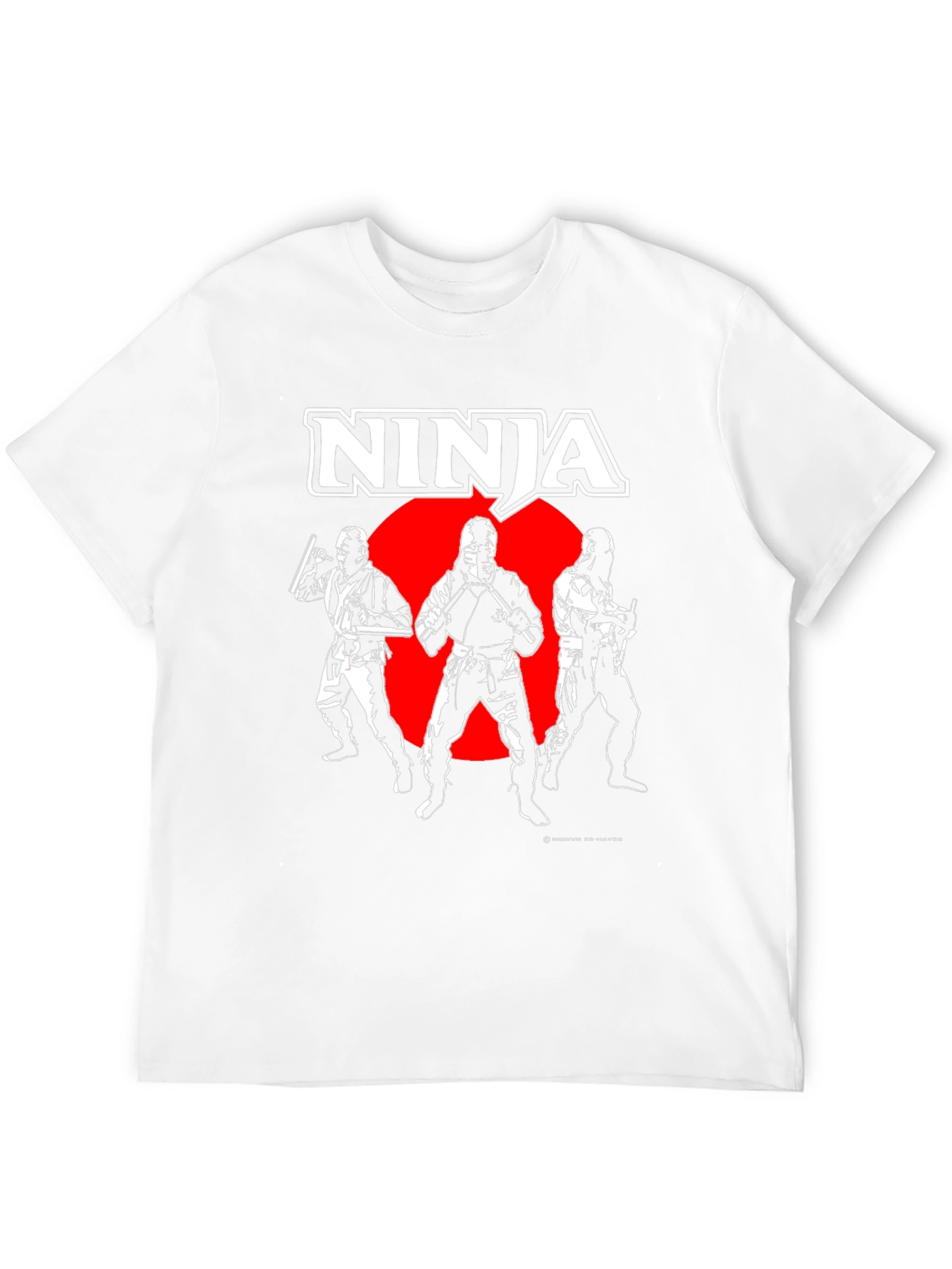 Ninja Graphic Black T-Shirt