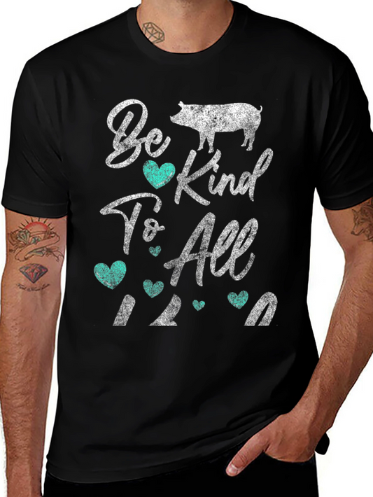 Be Kind To All Pig Graphic Tee