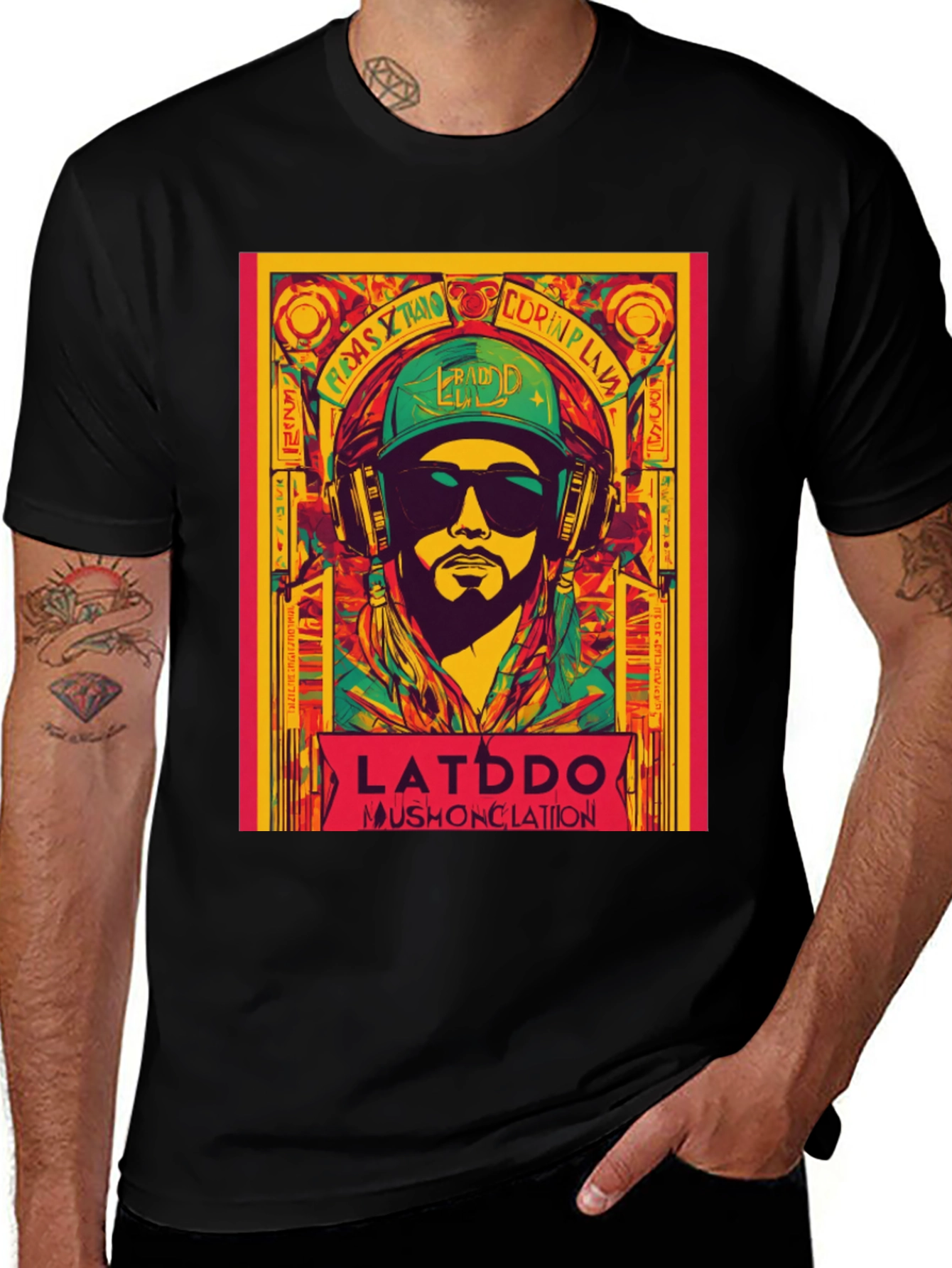 Latddo Mushonclation Graphic T-Shirt