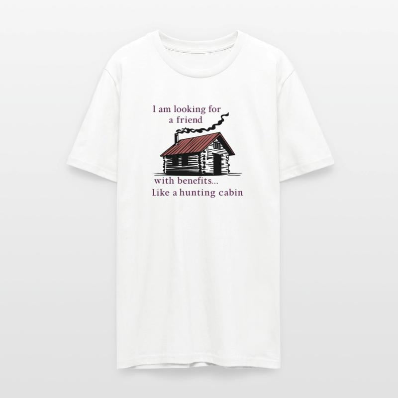 Friend With Benefits Hunting Cabin Vector 3 Colors