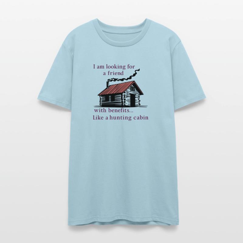 Friend With Benefits Hunting Cabin Vector 3 Colors