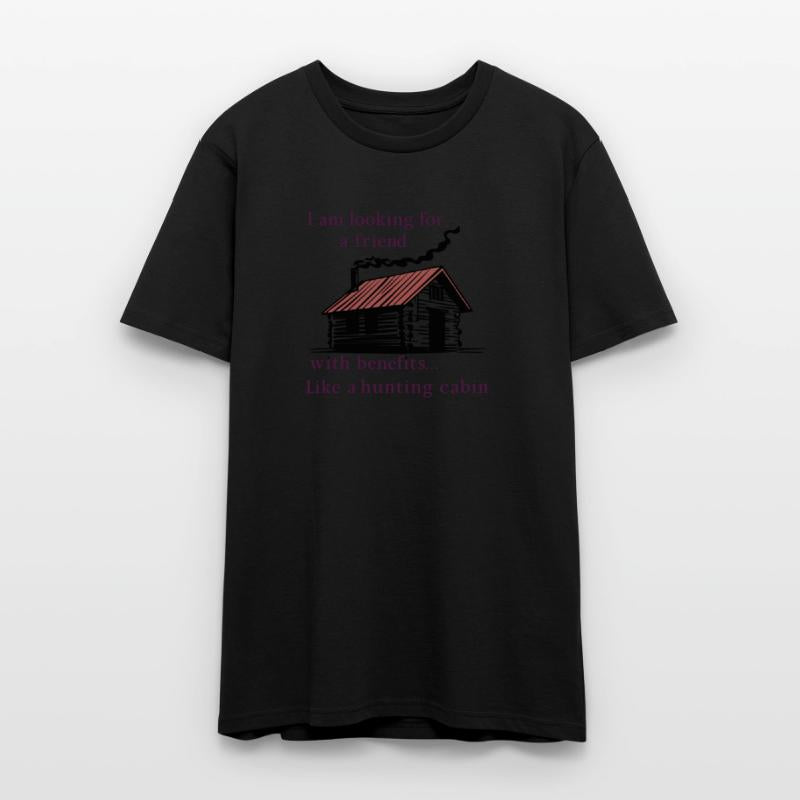 Friend With Benefits Hunting Cabin Vector 3 Colors