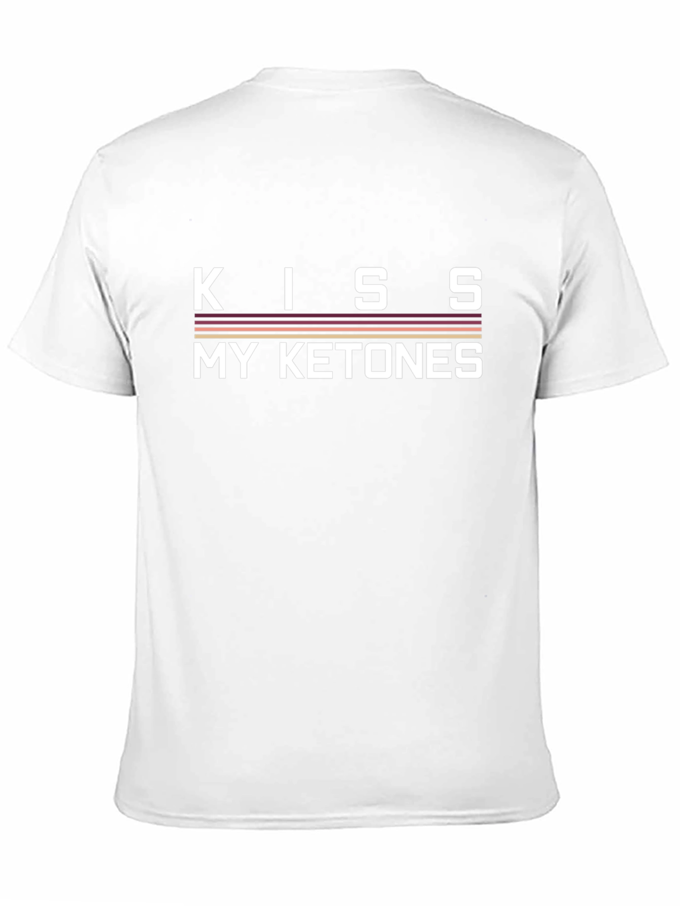 Kiss My Ketones Funny Keto Diet T-Shirt