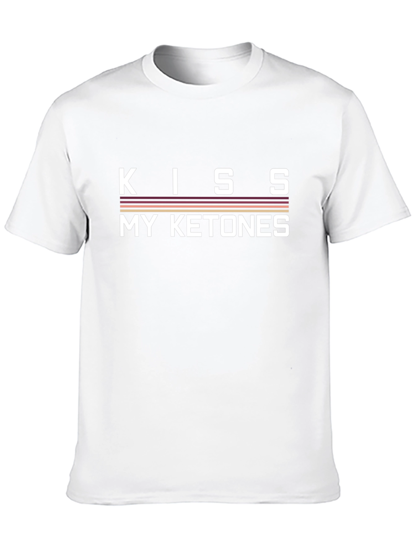 Kiss My Ketones Funny Keto Diet T-Shirt