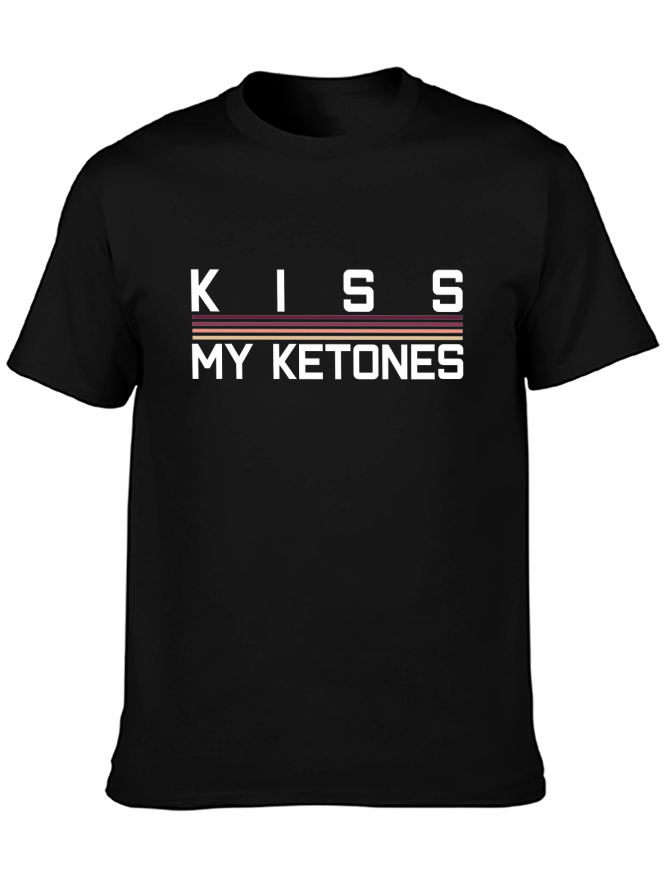 Kiss My Ketones Funny Keto Diet T-Shirt