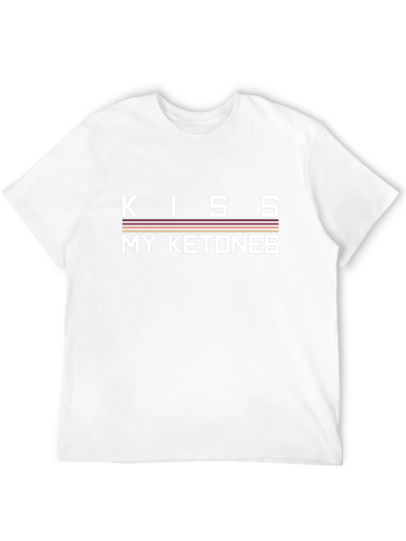 Kiss My Ketones Funny Keto Diet T-Shirt
