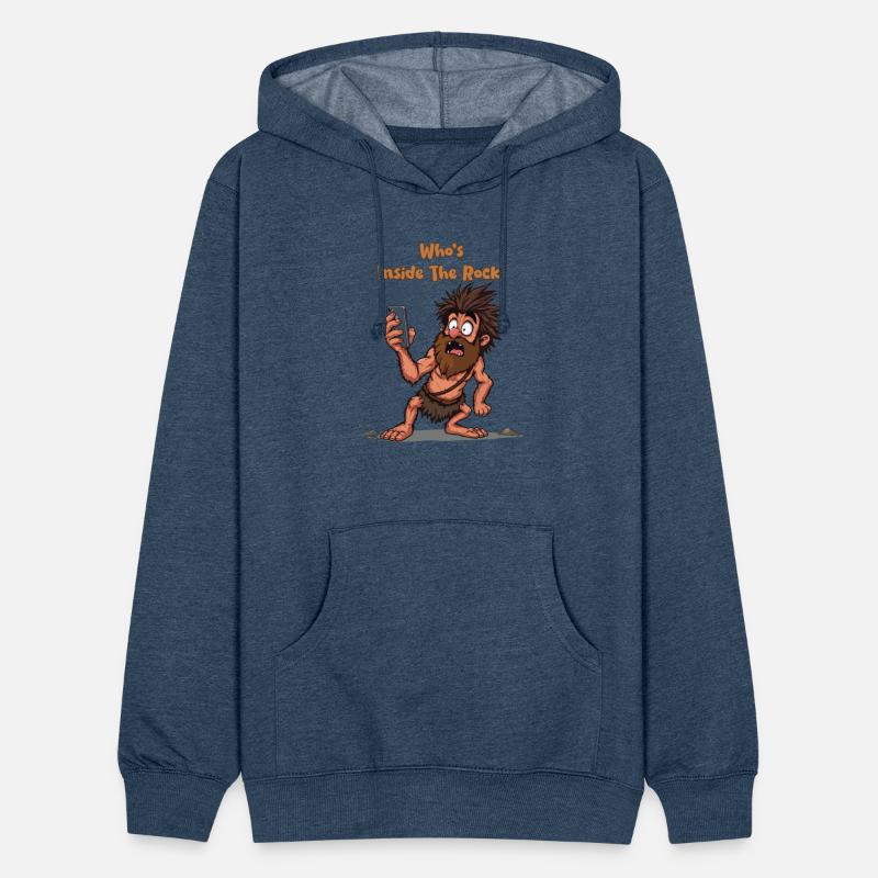 Funny Caveman – Stone Age Meets Modern Technology