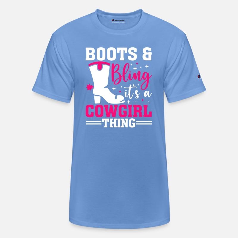 Funny Cowgirl Boots Bling Women Cute Love Country