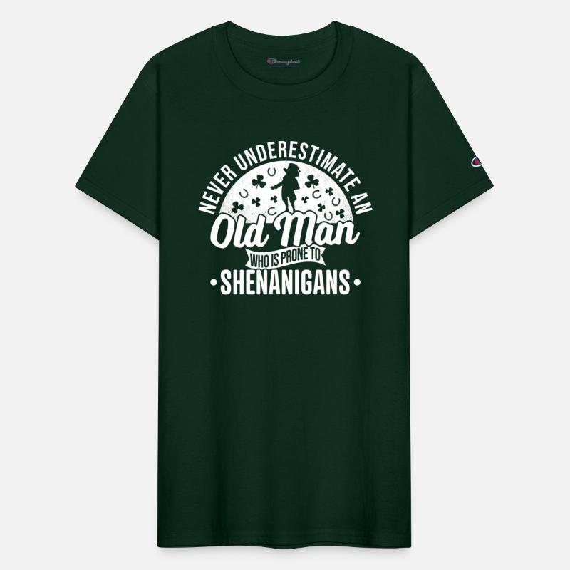 Funny Irish Leprechaun Shenanigans Shamrock