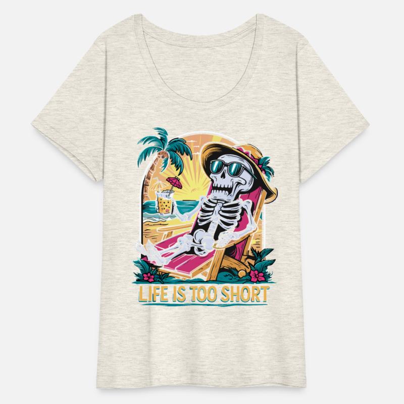 Funny skeleton with a saying for your holiday