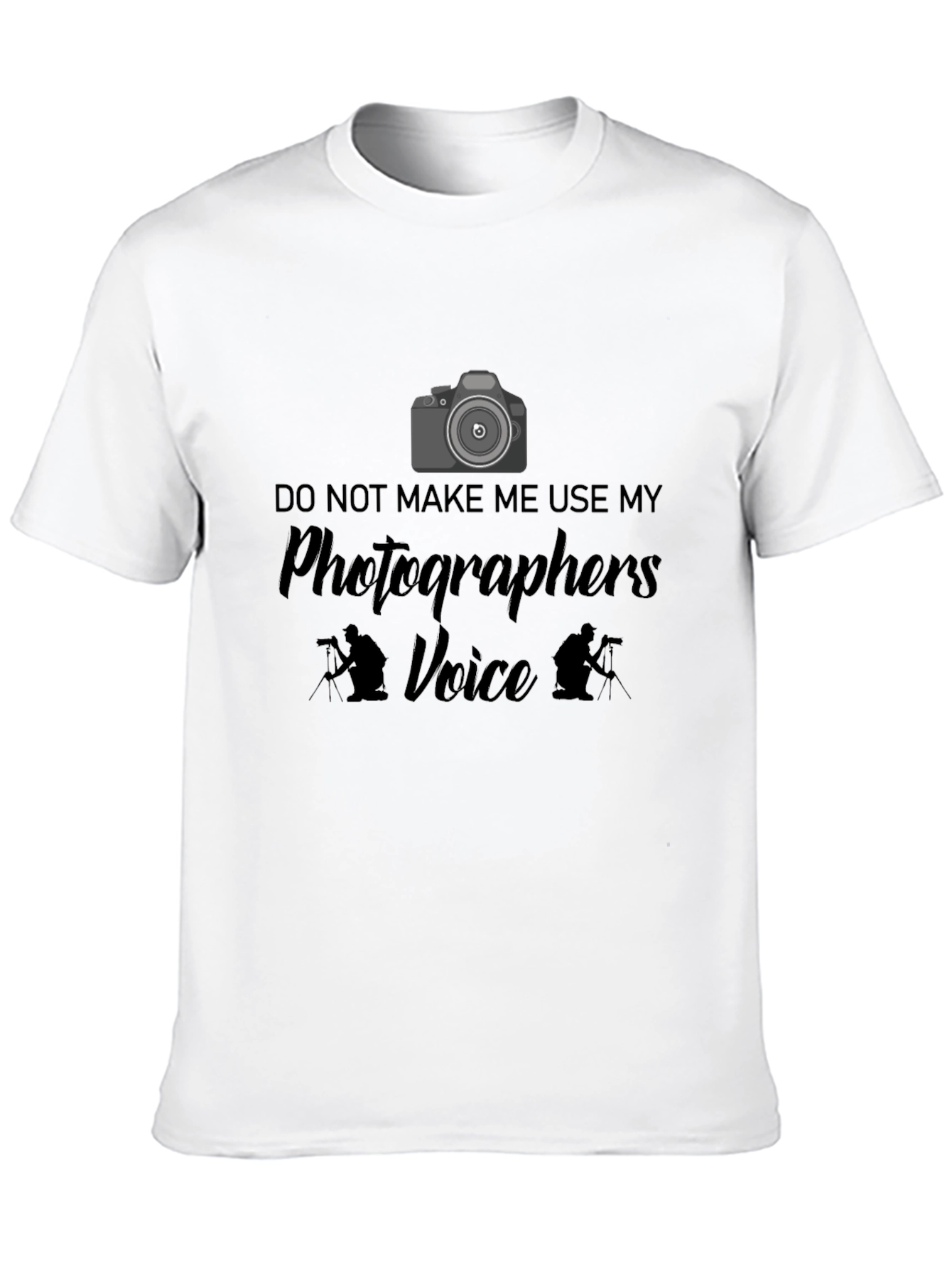 Photographers Voice Graphic Tee - Black