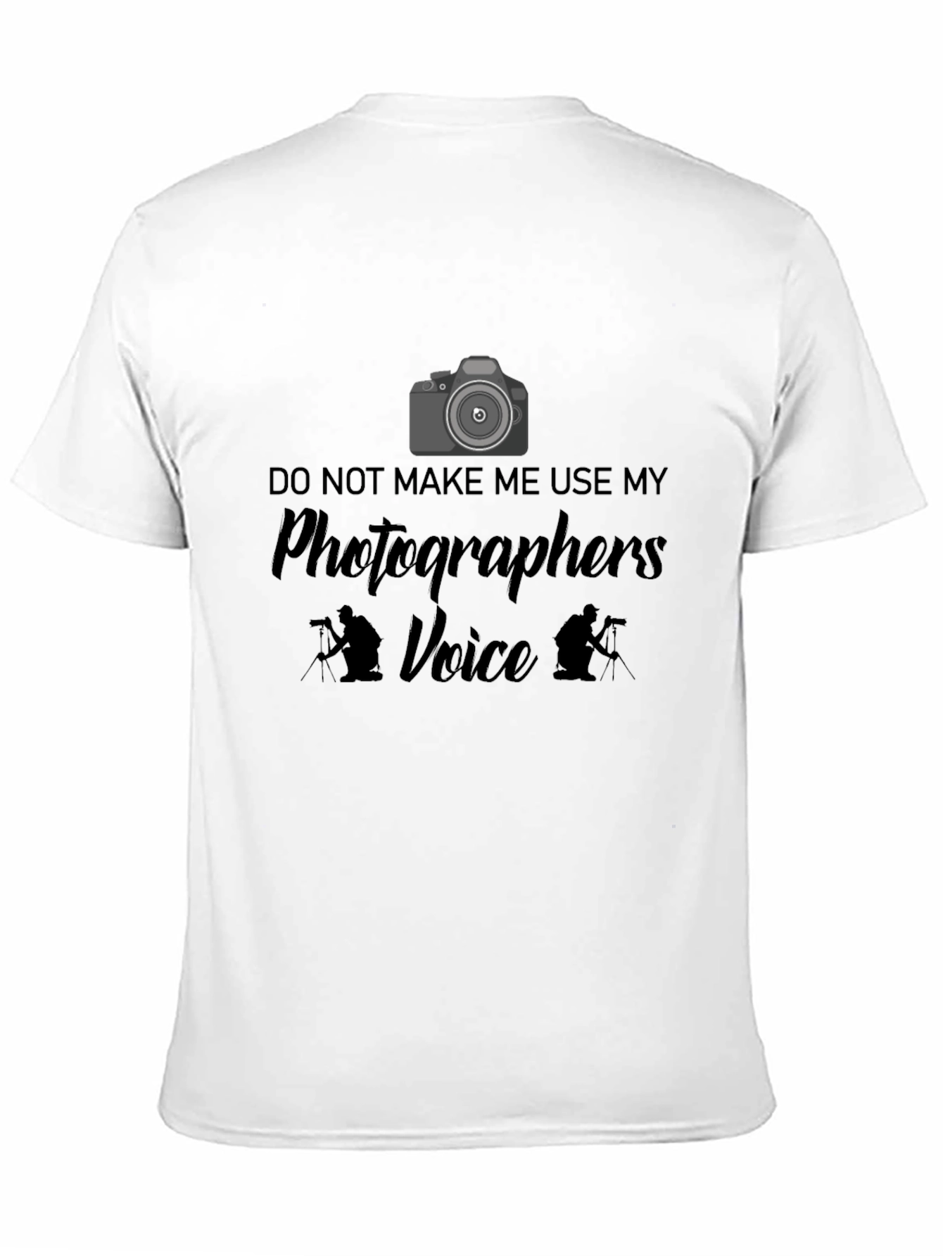 Photographers Voice Graphic Tee - Black