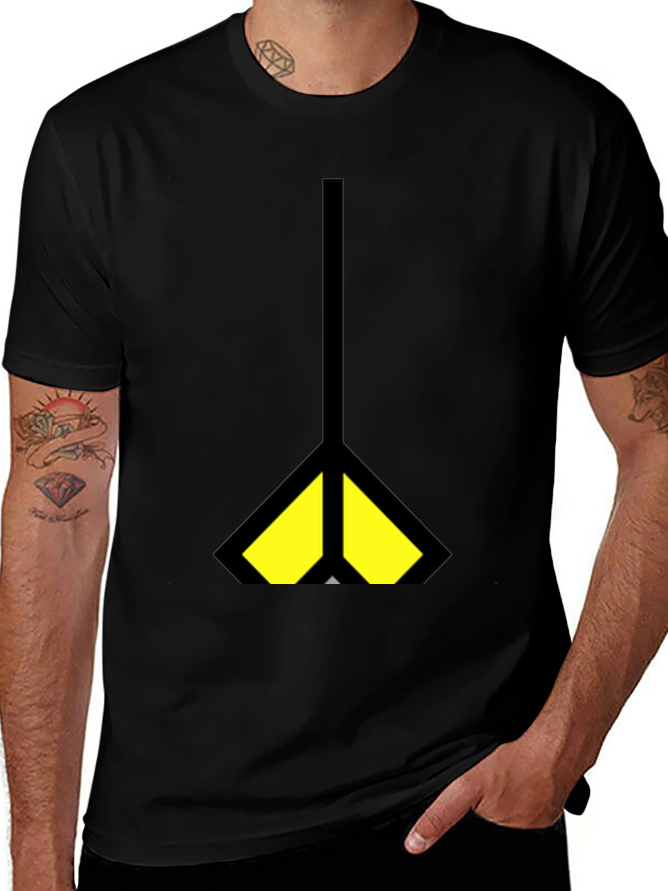 Abstract Geometric T-Shirt - Modern Design