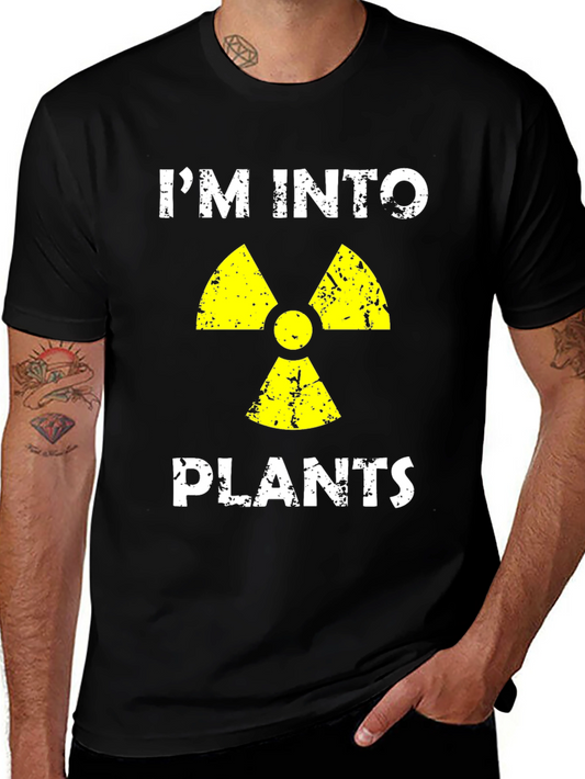 Im Into Plants Radiation Symbol T-Shirt