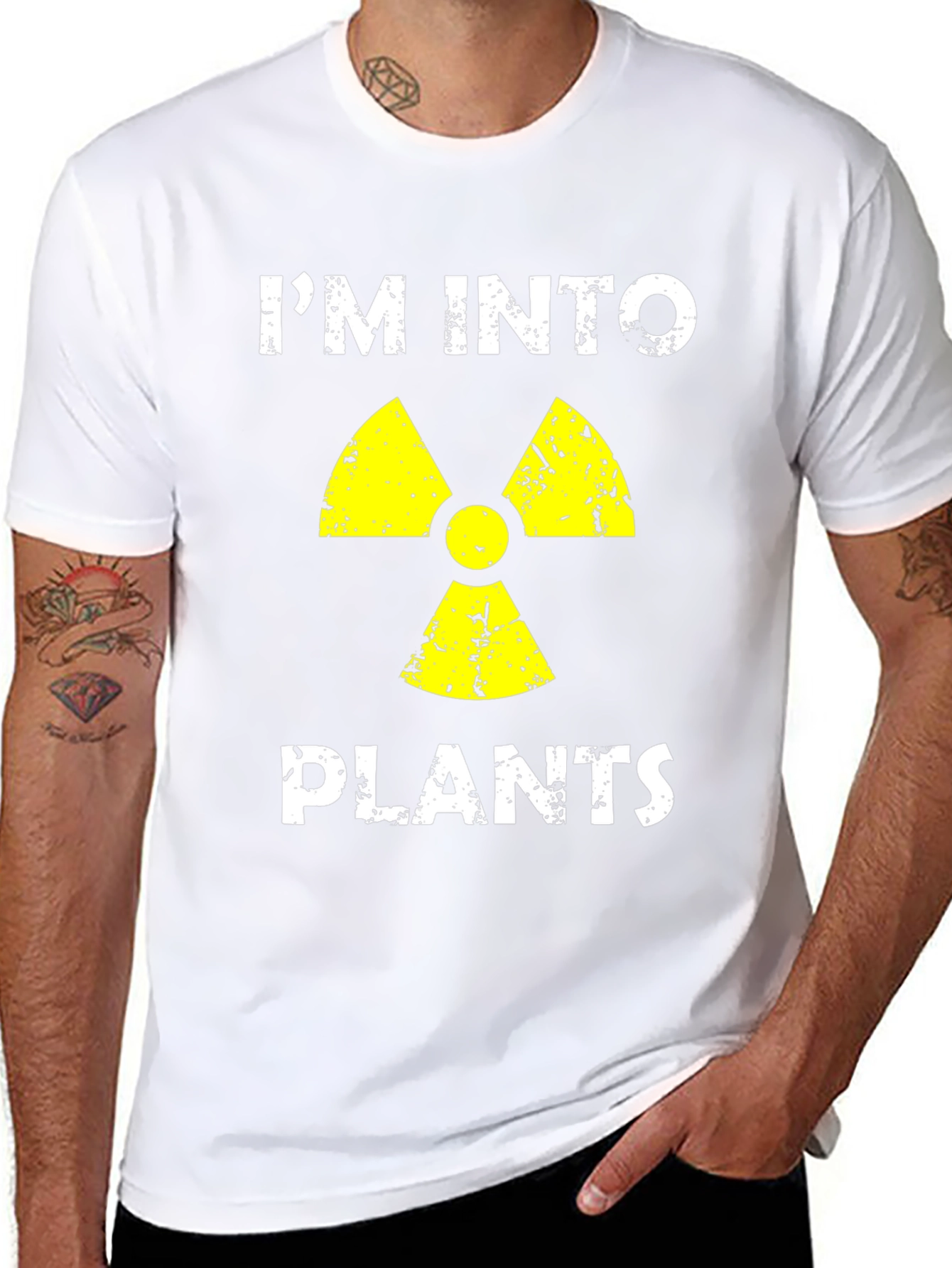 Im Into Plants Radiation Symbol T-Shirt