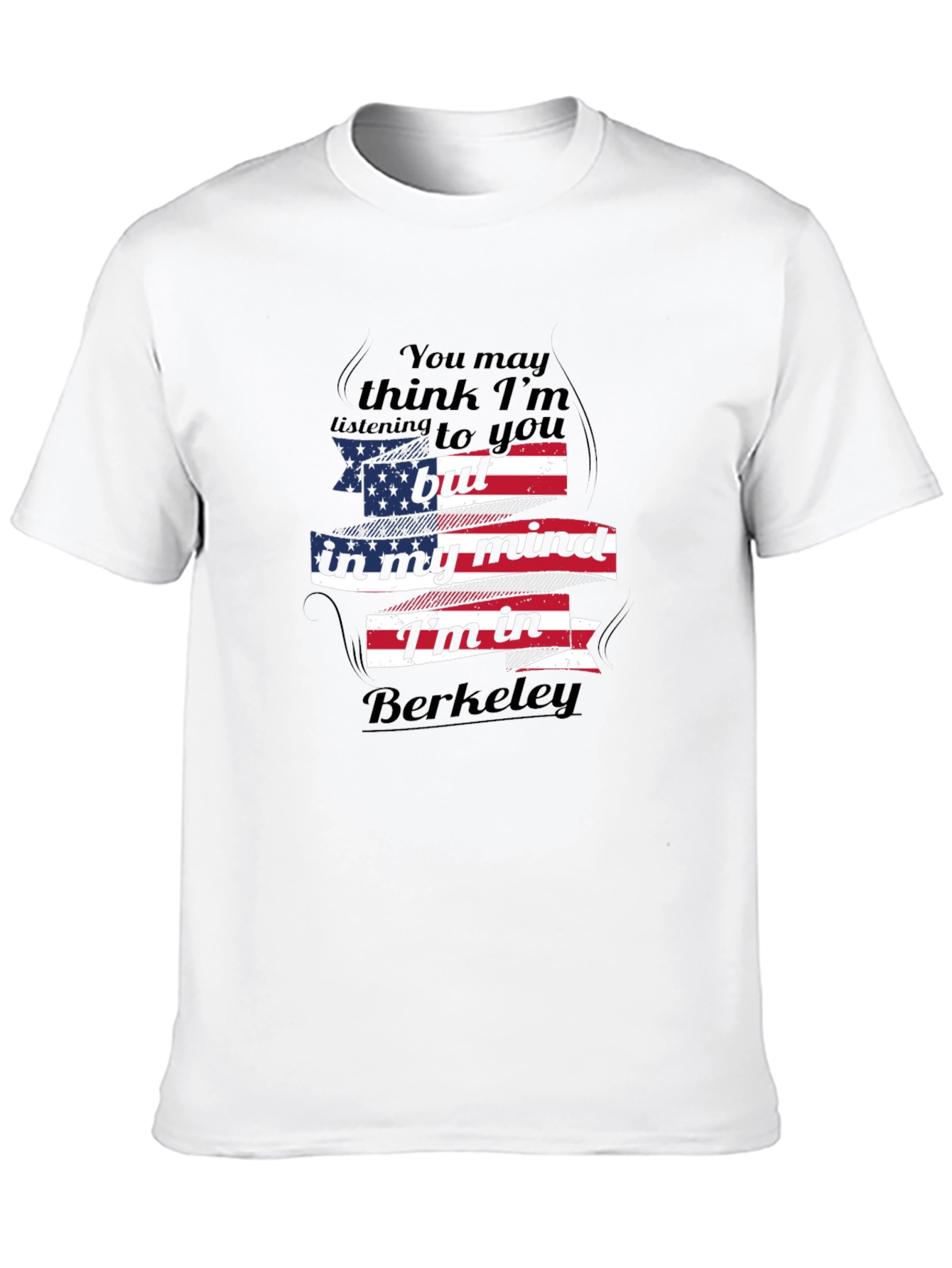 Berkeley Mind USA Flag Tee
